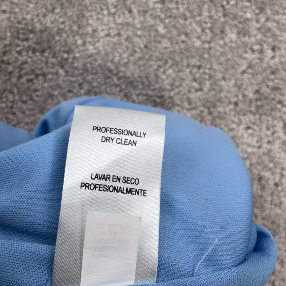 Nicole Miller‎ Dress Women 14 Blue Pink Floral Rose Art Lace Sheath Party Spring - Picture 8 of 13